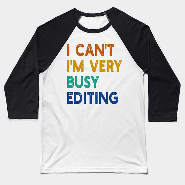 i can't i'm very busy editing Baseball T-Shirt by mdr design